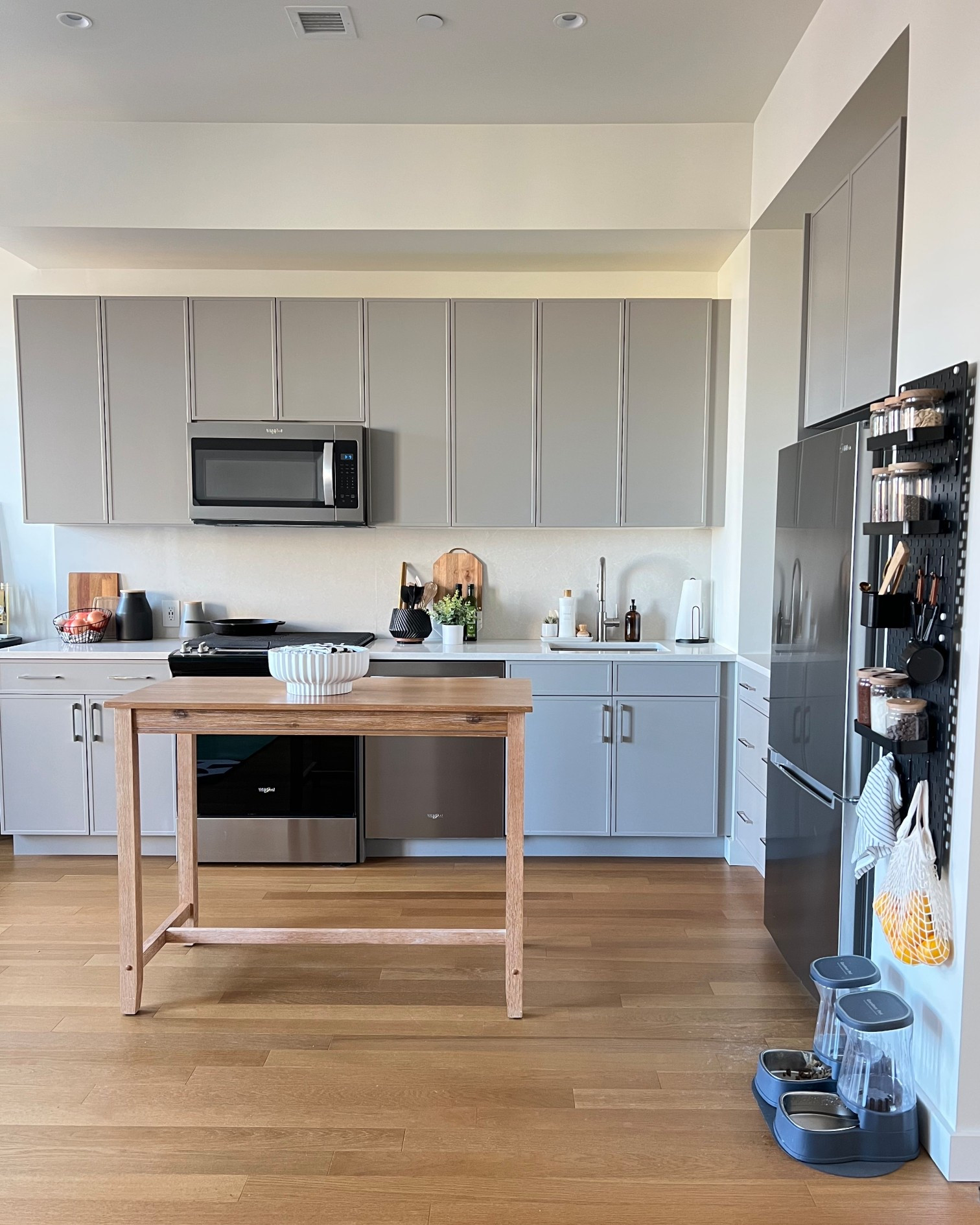 New kitchen, who dis’?

Loving my new kitchen space in my apartment. It was just a vast space but I added a counter height table to be my island and it’s perfect! 

#kitchendecor

#LTKHoliday #LTKFindsUnder100 #LTKHome