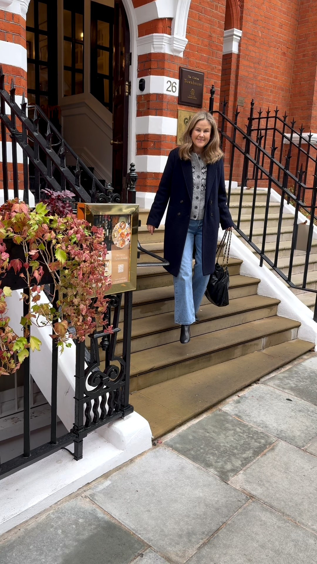 What I wore for a day at the museums in London. This fair isle sweater is also perfect for Thanksgiving, and so are these jeans because they’re so comfortable! A navy coat is a closet staple and I love how you can wear it with other neutrals like black, grey, tan, and brown. 

#LTKTravel #LTKHoliday #LTKSeasonal