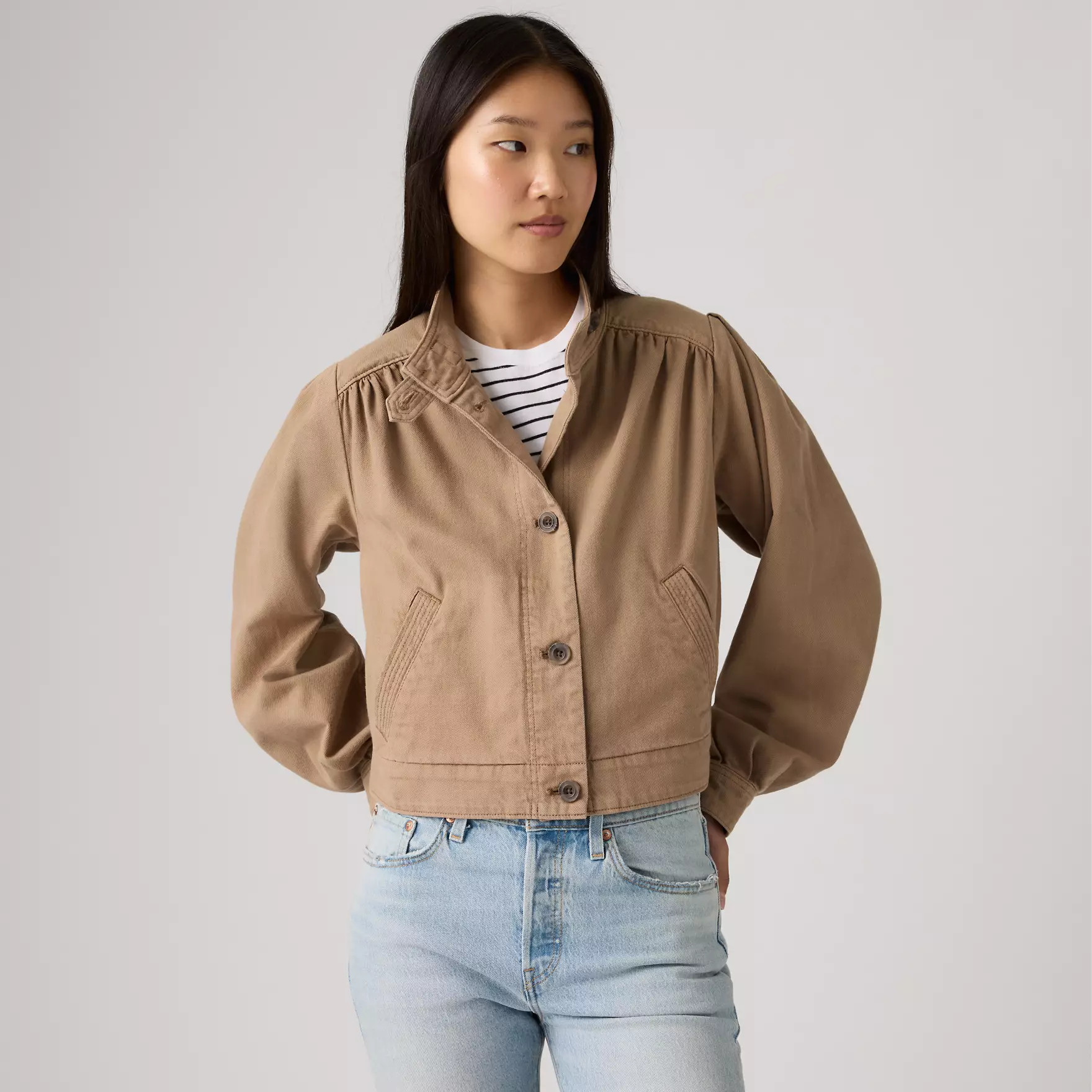 Parker Pretty Short Coat | Levi's US