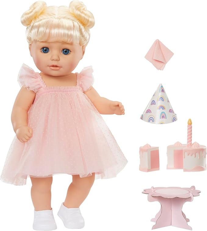 Baby Born Birthday Baby Doll Annabell - Blue Eyes: Realistic Features for Kids Ages 3 & Up, Color... | Amazon (US)
