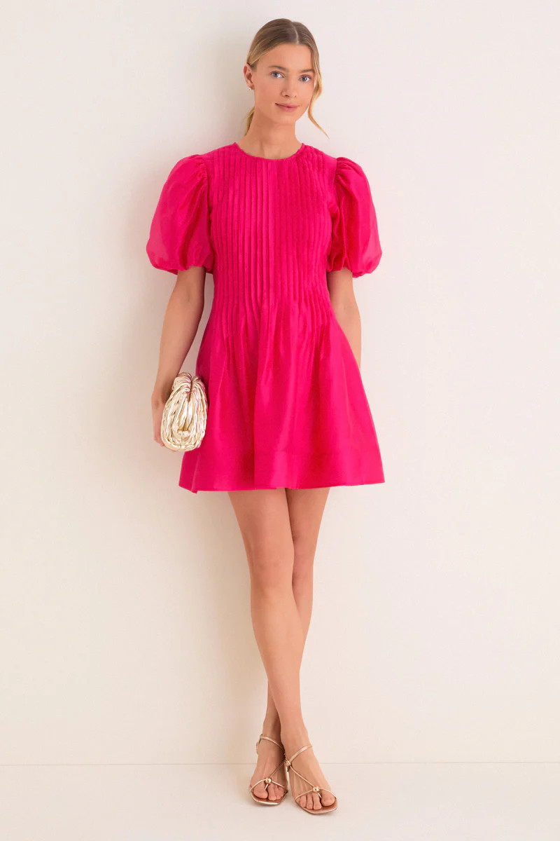 Hot Pink Mere Mini Dress | Tuckernuck (US)