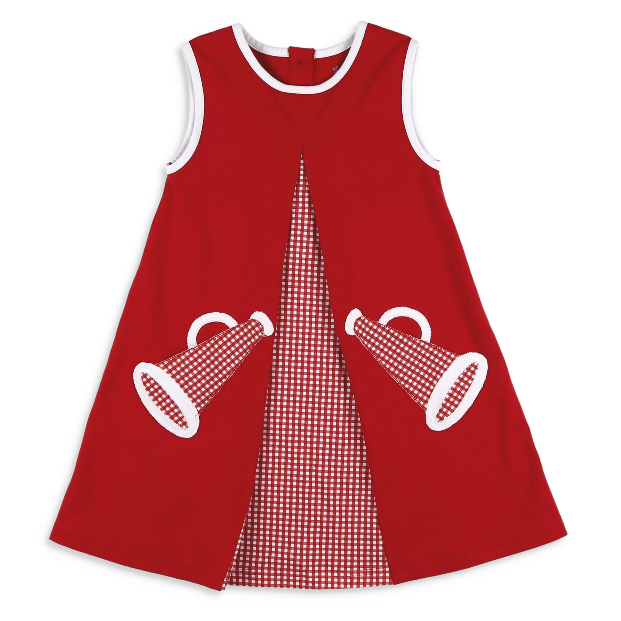 Girls Rah Rah Cheer Dress - Garnet - Shrimp and Grits Kids | Shrimp and Grits Kids