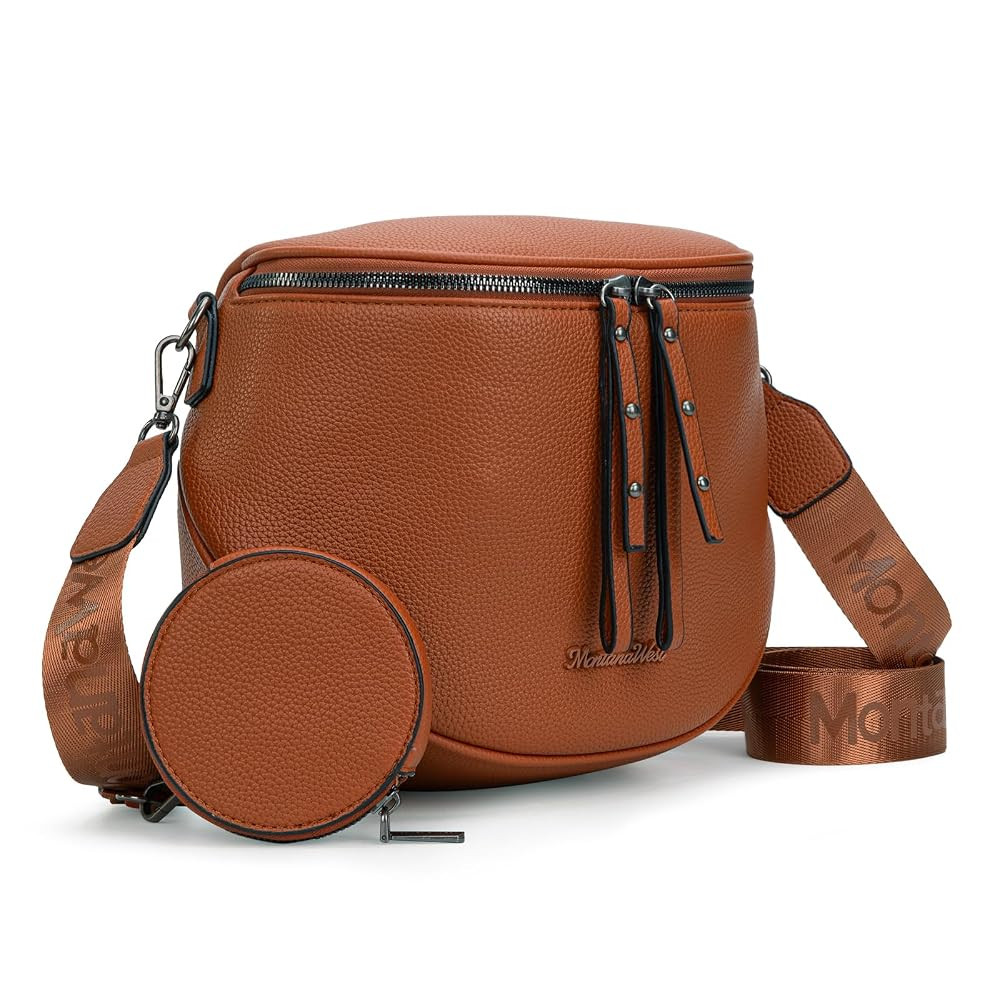 Montana West Crossbody Bags for Women Bum Bag Sling Purse with Adjustable Strap | Amazon (US)
