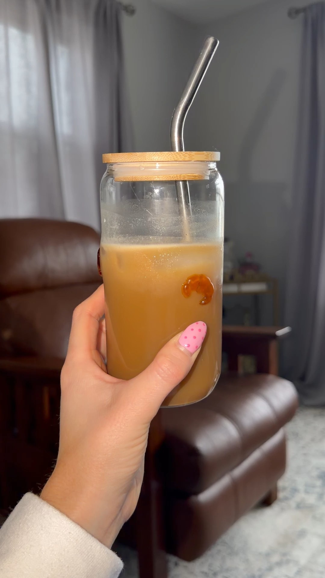 icon juice glass with lid and straw! YOU GUYS- these glasses are everything i need every icon. the croissant ones on sale rn too! 🥐

#LTKHome