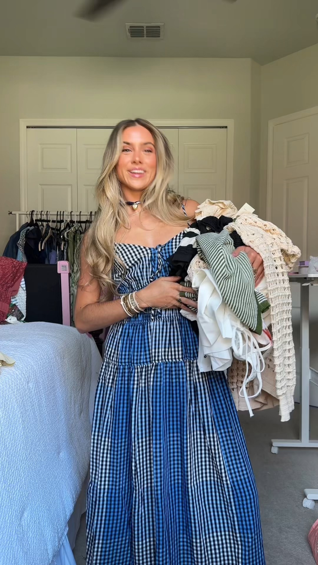 heard we are all on the hunt for new clothing and there’s no murmur of the word (fall) around here’s 🤭 I have more amazon clothing finds and this is one of my favorite hauls lots of look for less pieces 👏 

1. SET size XS (Tankaneo Womens Sweater Set 2 Piece Outfits Oversized 3/4 Sleeve V Neck Knit Tops High Waisted Shorts Lounge Sets)
2. Dress size S (Fisoew Women Summer Sleeveless Mini Dress Tie Back Casual Loose Sexy Trendy Swimsuit Coverup)
3. Dress size S (Saodimallsu Womens Crochet Summer Maxi Dress Striped Sexy Cut Out V Neck Long Sleeve Knit Cover Up Beach Dresses)
4. Dress size S (Saodimallsu Womens Crochet Swimsuit Cover Up V Neck Collared Long Sleeve Mesh Knit Long Beach Coverup Maxi Dress)
5.  Pants size S (Saodimallsu Womens Crochet Swimsuit Coverup Pants High Waisted Drawstring Sexy Sheer Mesh Knit Wide Leg Beach Pants)
5. Top size S (Saodimallsu Womens Deep V Neck Sweater Vest Sleeveless Knit Button Up Loose Fit Cap Sleeve Trendy Summer Tops)
6. Pants size S (Striped Wide Leg Pants for Women - Casual Loose Fit High-Waisted Drawstring Pajama Pants - Straight Trousers)
7. Dress size S (Saodimallsu Womens Crochet Cover Ups Long Sleeve Sexy Mesh Backless Knit Swimsuit Coverup Beach Maxi Dress)

#amazonclothinghaul #amazonfavorites #amazonfashion #founditonamazon #founditonamazonfashion amazon haul, amazon clothing haul, affordable fashion, clothing haul, spring clothing haul, summer clothing haul, amazon fashion, amazon finds, amazon fashion 2025. @Amazon Fashion 

#LTKFindsUnder50 #LTKSaleAlert #LTKStyleTip