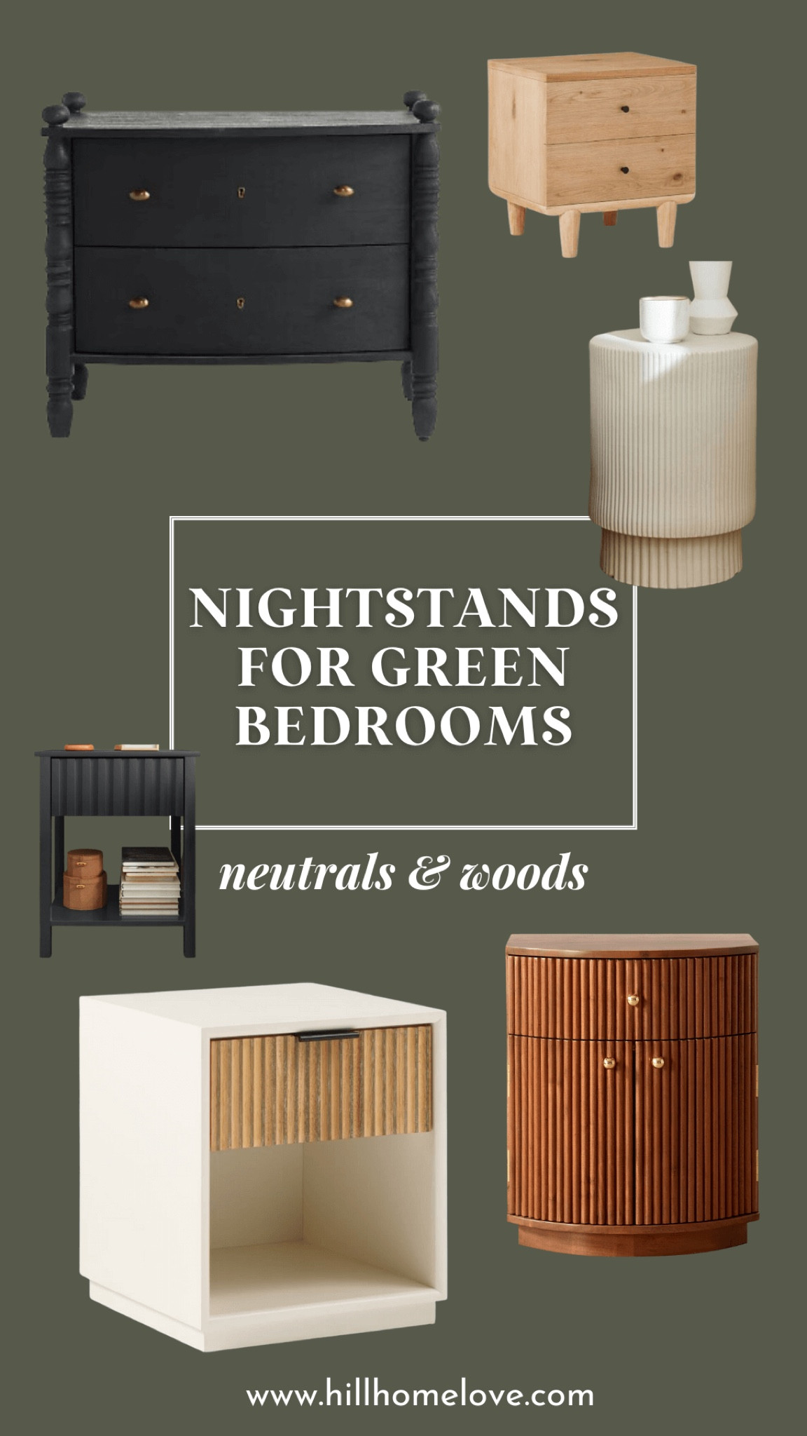 Green bedroom makeover nightstand ideas 

#LTKHome