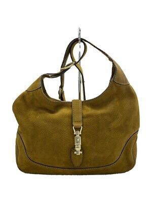 Authentic Gucci shoulder bag suede brown gold hardware  | eBay | eBay US