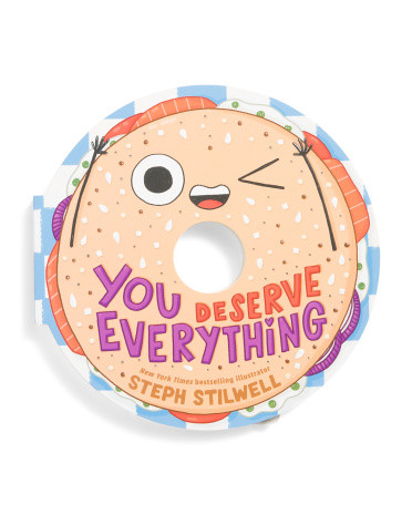 You Deserve Everything Shaped Board Book | Marshalls