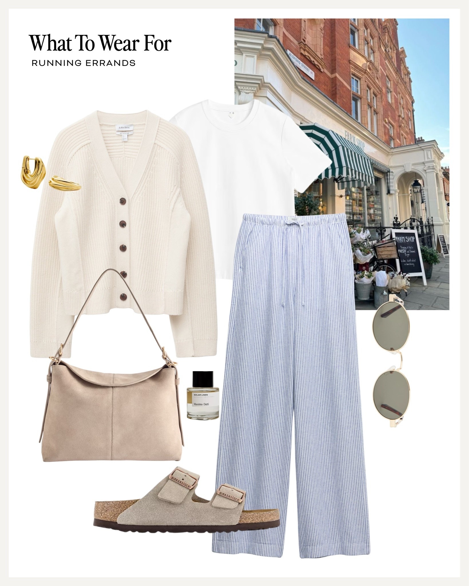 Running errands ✨

Mum outfits, casual style, striped trousers, Birkenstocks

#LTKspring #LTKsummer