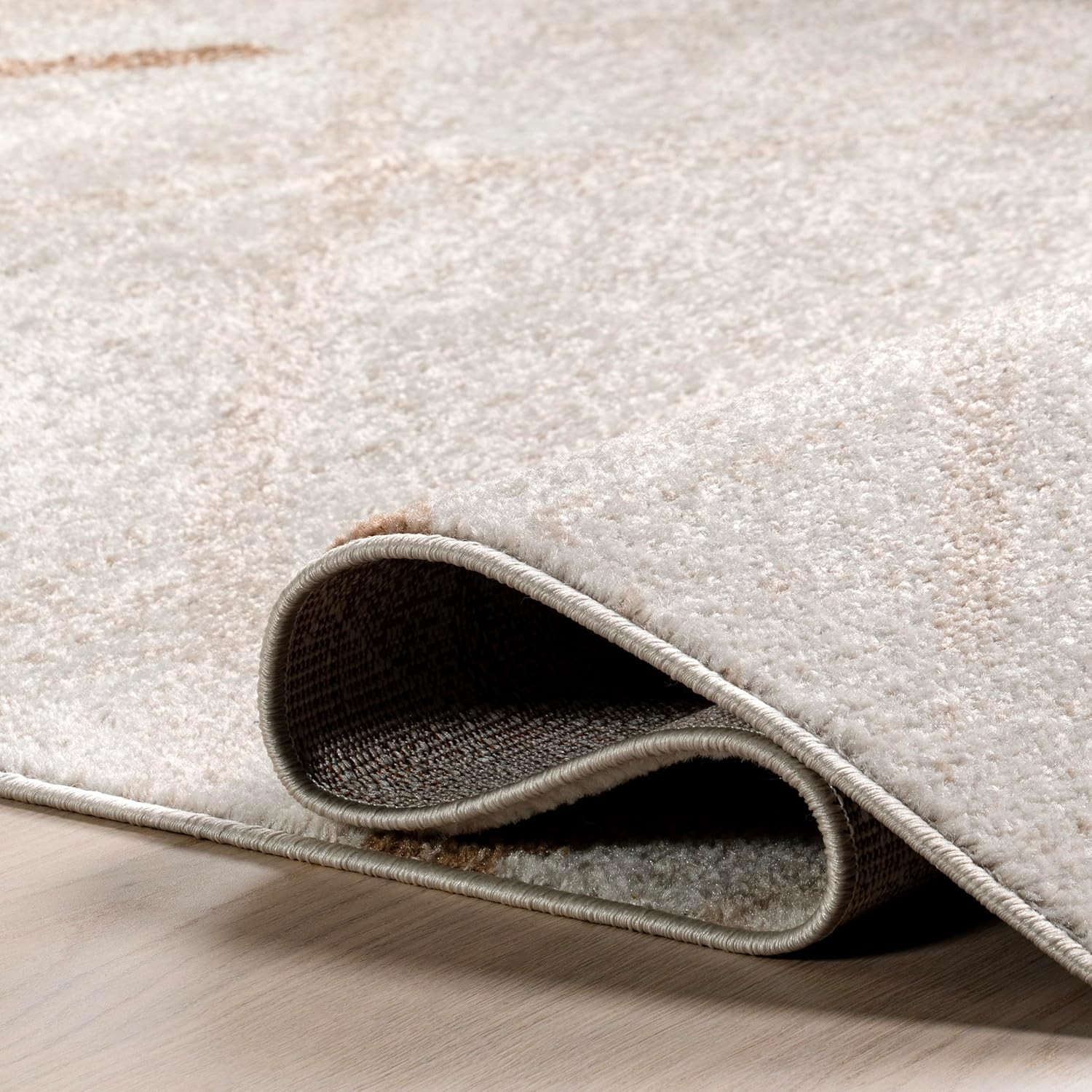 nuLOOM Thigpen Contemporary Area Rug, 8x10, Light Brown | Amazon (US)