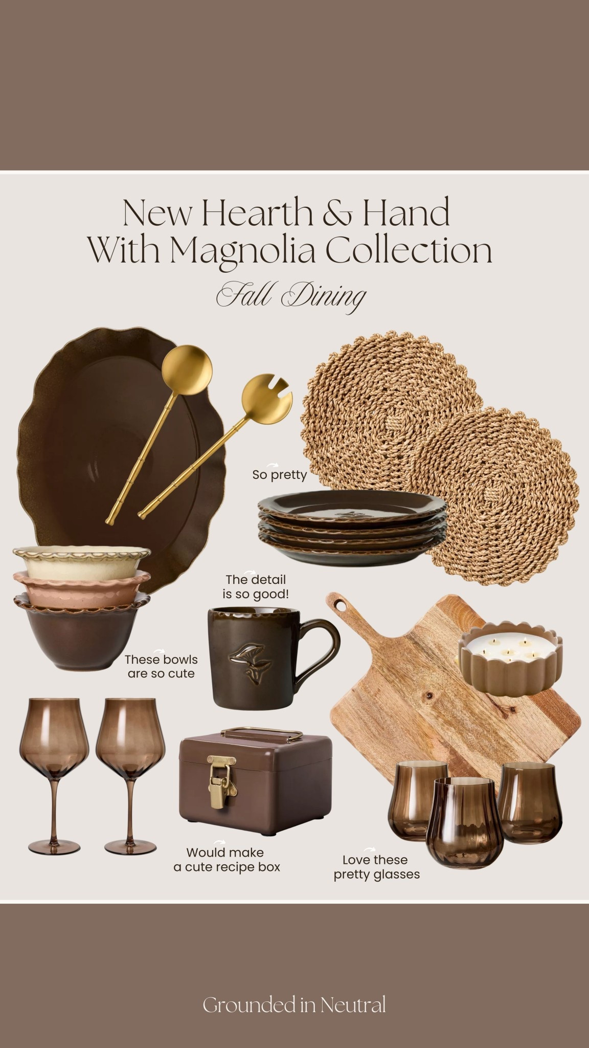 New Hearth & Hand with Magnolia Collection: Fall Dining 🍽️🍂🤎🕯️

#LTKSeasonal #LTKFindsUnder100 #LTKHome