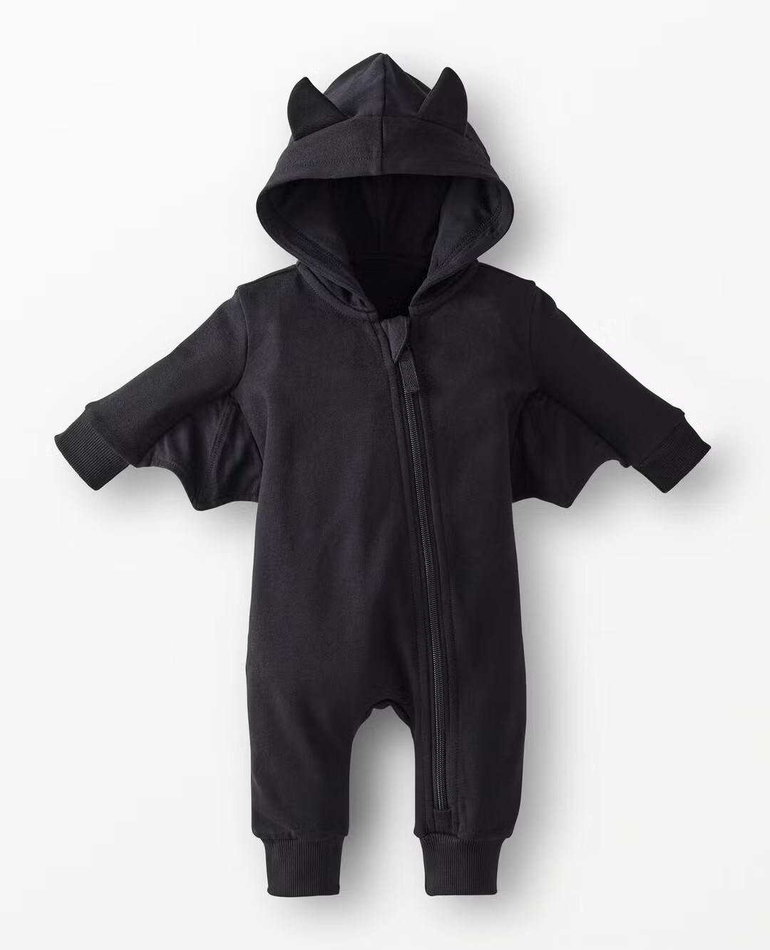 Baby Halloween French Terry Bat Romper | Hanna Andersson