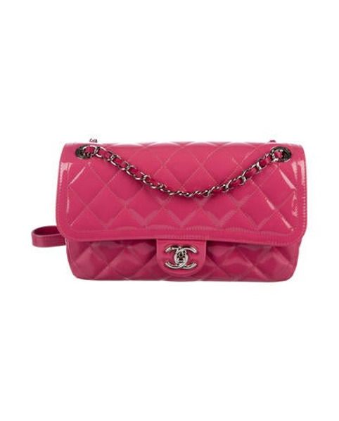 Chanel Medium Coco Shine Flap Bag Pink | The RealReal