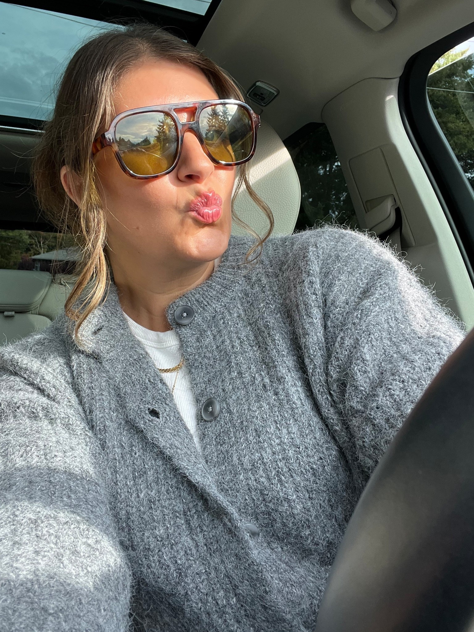 The best sunnies for under $50! And this coziest cardi for fall! 

#LTKFindsUnder100 #LTKStyleTip #LTKFindsUnder50