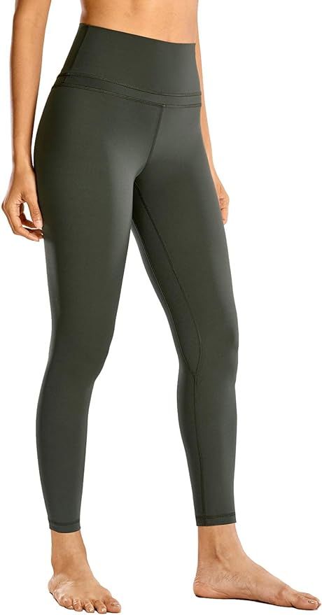 CRZ YOGA Women's Naked Feeling I High Waist Tight Yoga Pants Workout Leggings-25 Inches | Amazon (US)