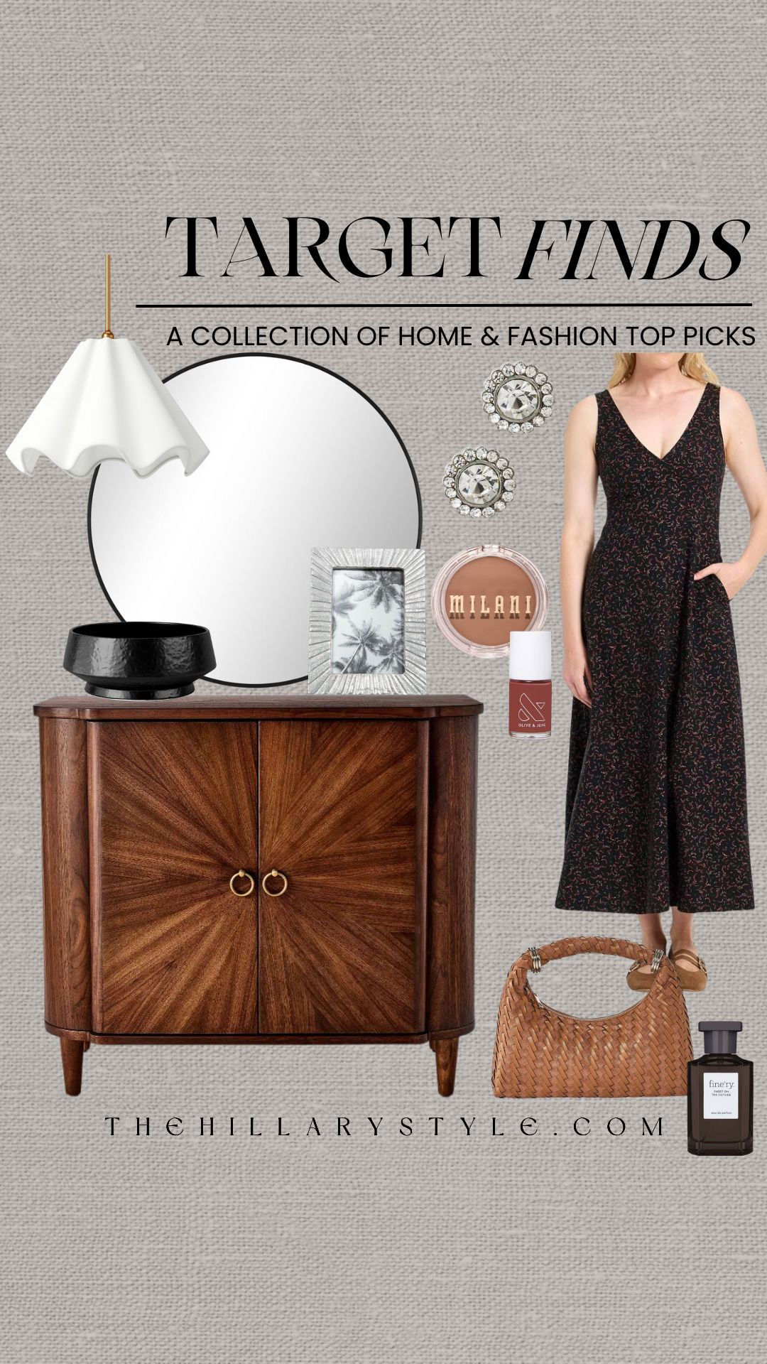 Curated Elegance: Effortless Style & Modern Home Essentials
Refresh your world with a blend of timeless fashion and modern organic home decor. This collection highlights the perfect winter-to-spring transition pieces, led by a romantic floral midi dress that offers a sophisticated, feminine silhouette for the new season. Pair it with warm-toned accessories, such as a woven leather handbag and block-heel sandals, to achieve an elevated everyday look. For the home, we’re leaning into warm minimalism with sculptural lighting and a bold round mirror that maximizes natural light. Finished with a touch of luxury fragrance and statement crystal earrings, these finds are the ultimate capsule wardrobe and interior refresh for 2025 all from Target.

#TheHillaryStyle #ModernOrganic #WinterToSpring #TransitionalStyle #FloralMidiDress #NeutralAesthetic #CapsuleWardrobe #ModernMinimalism #HomeDecorTrends #StatementJewelry #LTKFashion #PinterestInspo #StyleEssentials #Spring2025Trends #ElevatedBasics #QuietLuxuryHome #ChicOutfits 

 

#LTKootd #LTKSeasonal #LTKHome