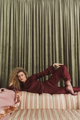 The Beverly Pant - Spiced Berry Spiced Berry / S | Hill House Home US