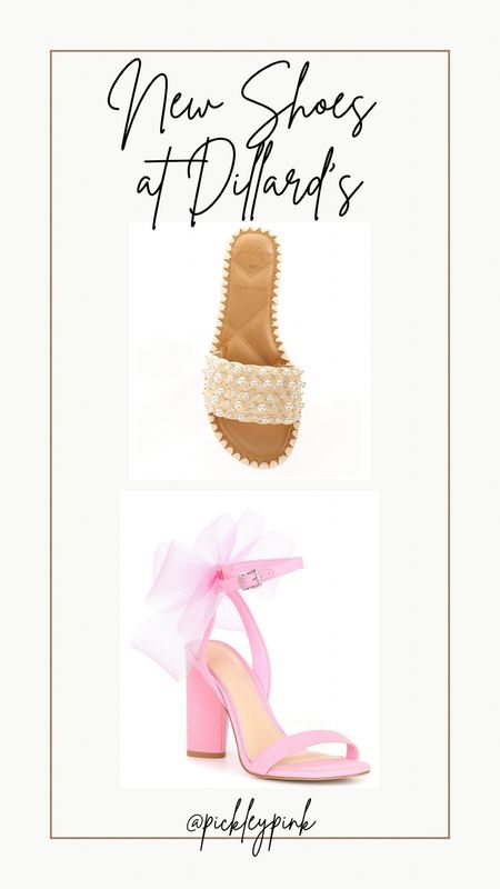Spring shoes - summer shoes - summer sandals - pink heels - heel with bow - Dillard’s shoes - cute shoes - shoes under 100 - spring and summer shoes - wedding guest shoes

#LTKwedding #LTKshoecrush #LTKstyletip