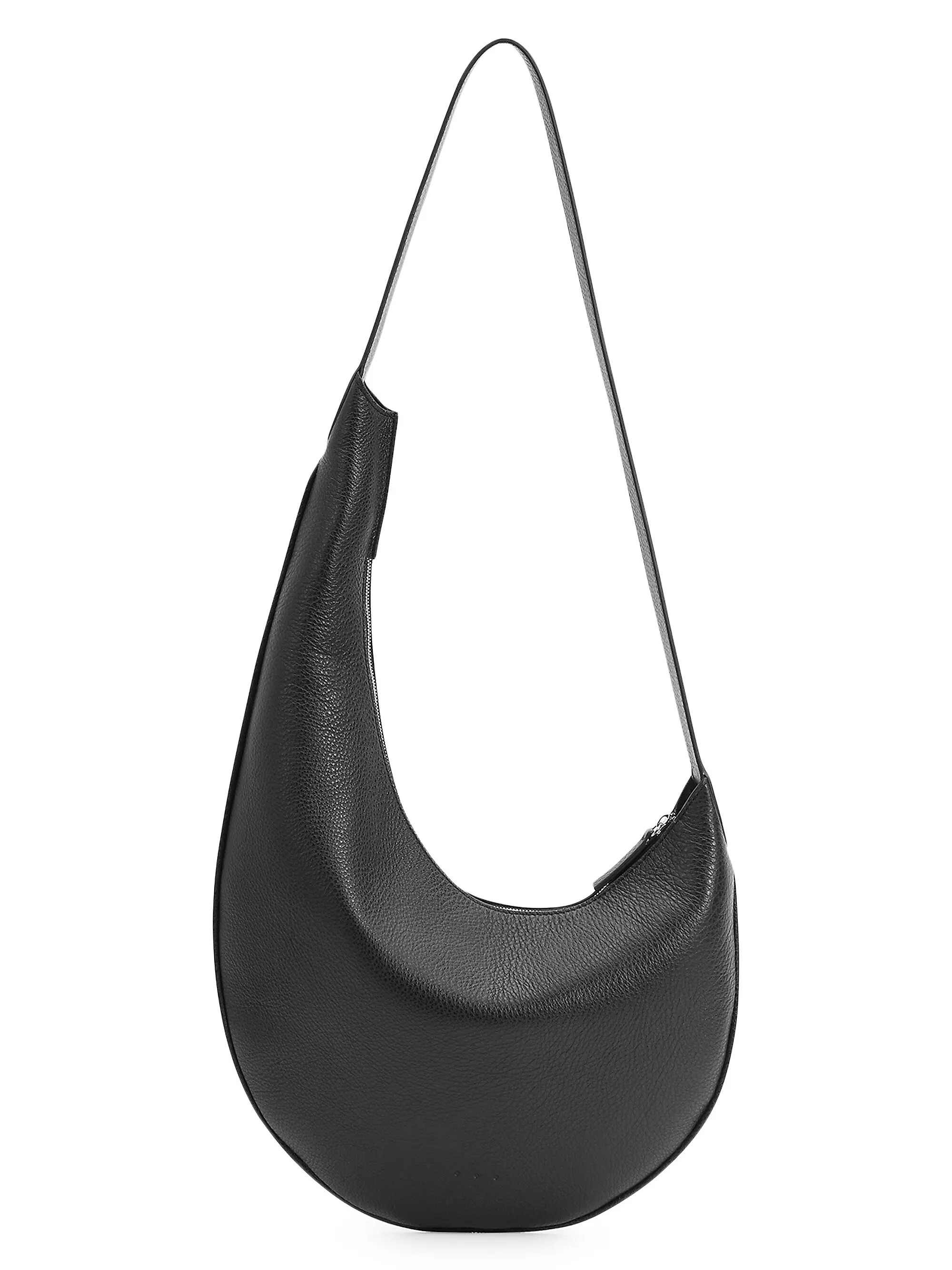 Lune Grainy Leather Hobo Bag | Saks Fifth Avenue