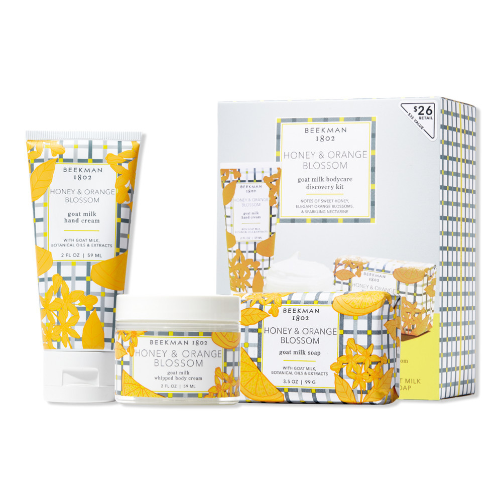 Beekman 1802 Honey & Orange Blossom Bodycare Discovery Kit | Ulta