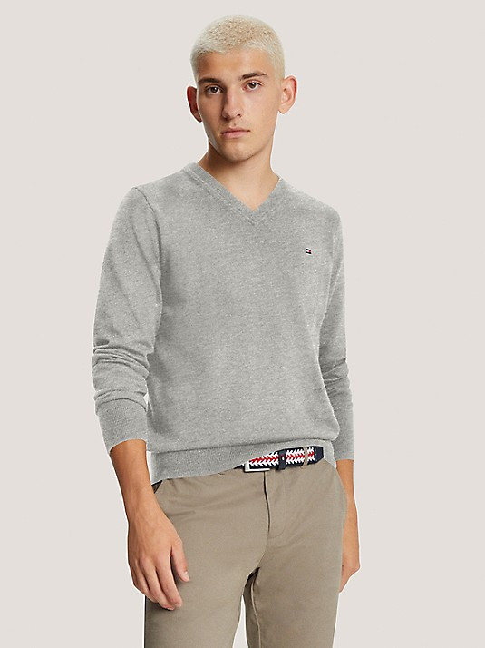 Essential V-Neck Sweater | Tommy Hilfiger (US)