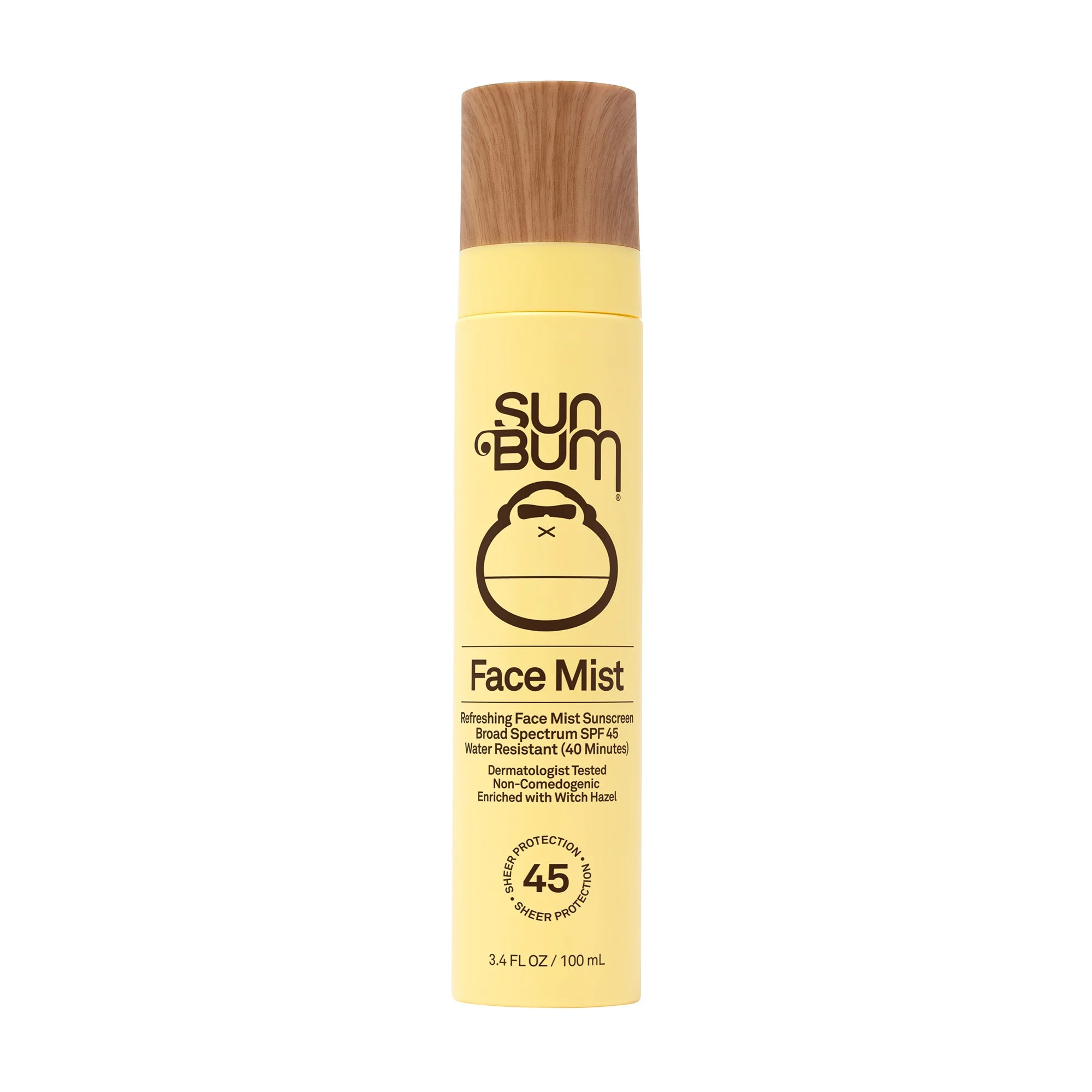 Sun Bum Refreshing Face Mist Sunscreen, Original, SPF 45, 3.4 oz | Walmart (US)