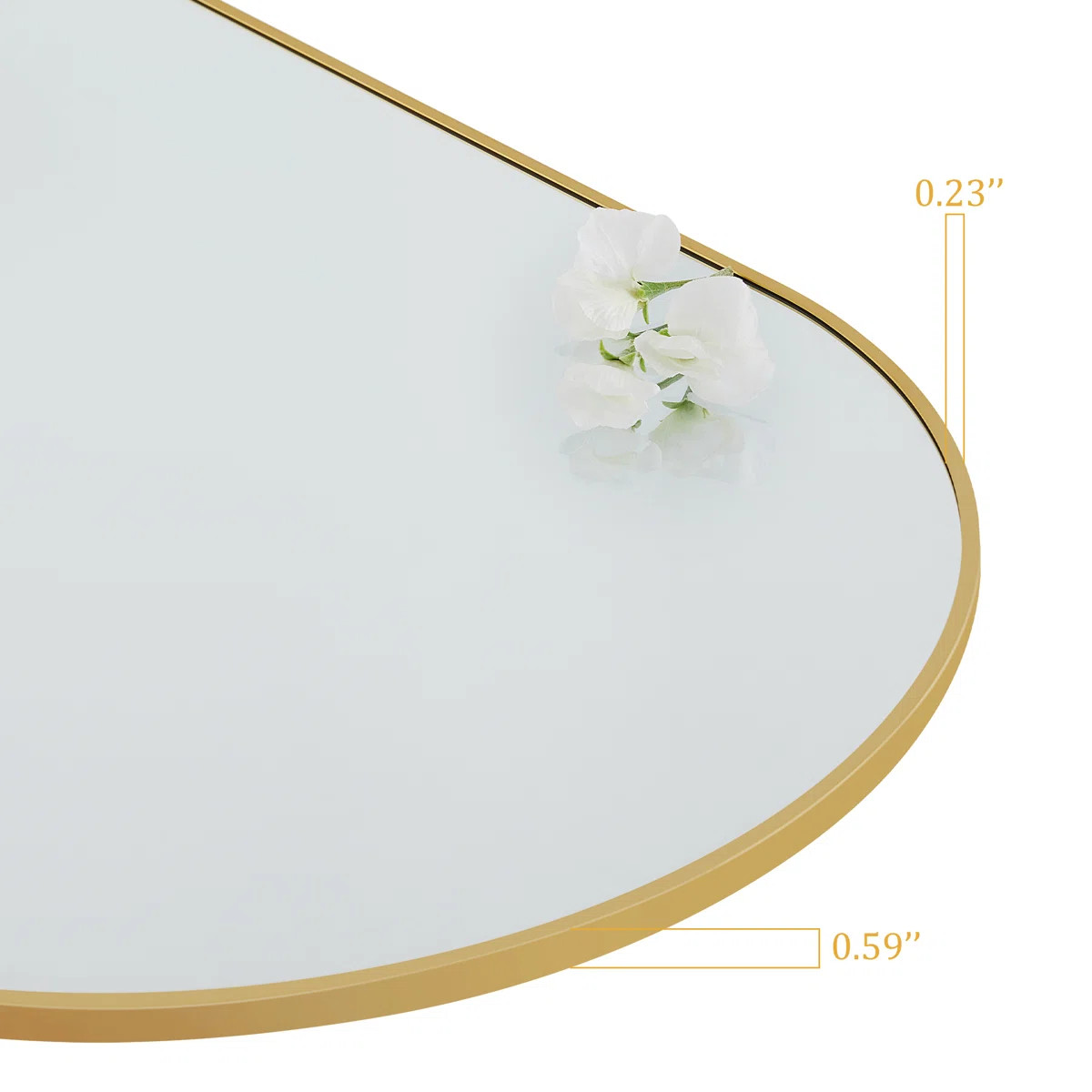 Nayelis Metal Arch Mirror | Wayfair North America