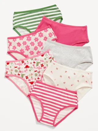 Patterned Underwear 7-Pack for Toddler Girls | Old Navy (US)