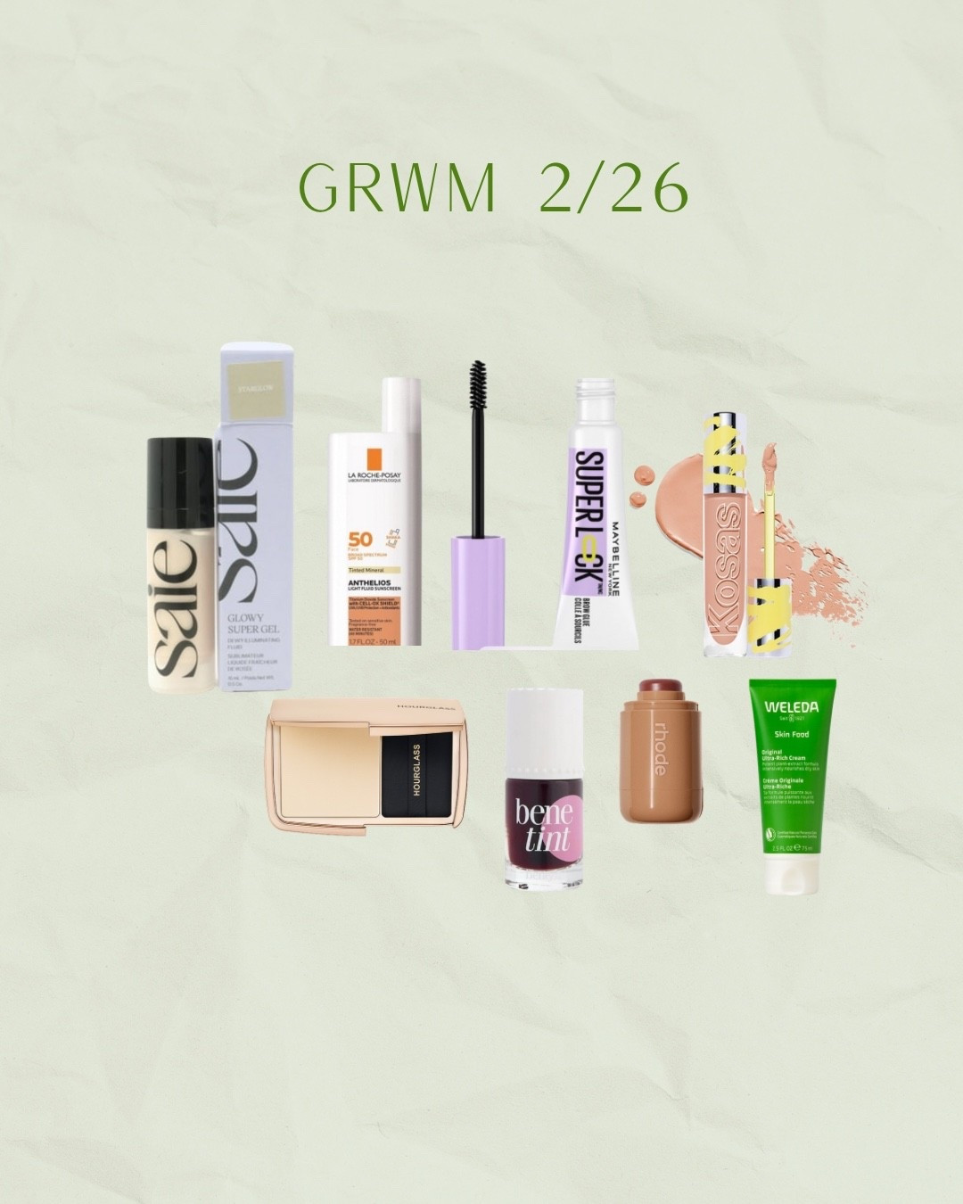 GRWM products I used today

#LTKselfcare #LTKmomlife #LTKgrwm