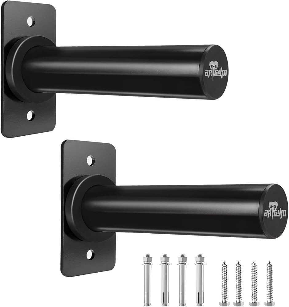 Wall Mounted Weight Plate Holder, Fit 2inch Olympic Weight Plates, Max Weight Capacity 275 lb, He... | Amazon (US)