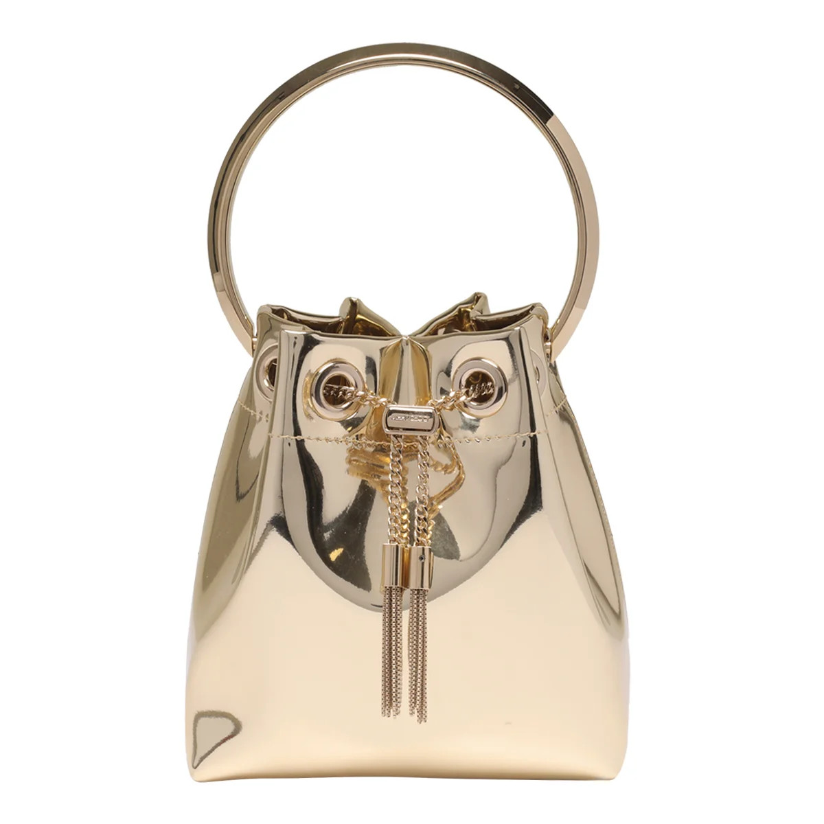 Jimmy Choo Bon Bon Logo Plaque Top Handle Bag | Cettire Global
