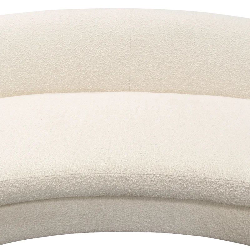 Pascal 97'' Round Arm Curved Sofa | Wayfair North America