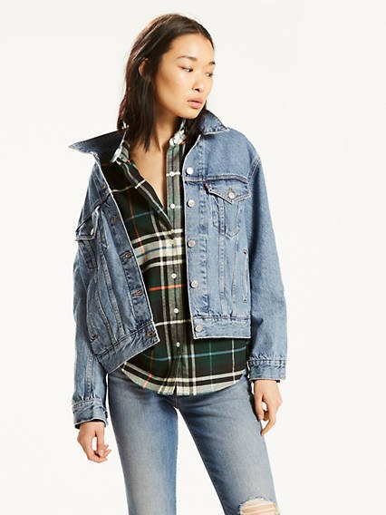 Levi's Ex-Boyfriend Trucker Jacket - Women's L | LEVI'S (US)