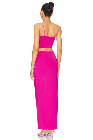 superdown Lydia Maxi Skirt Set in Hot Pink from Revolve.com | Revolve Clothing (Global)