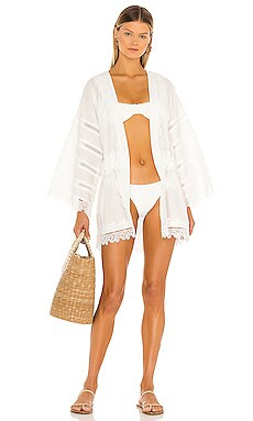 Waimari El Rincon Kimono in White from Revolve.com | Revolve Clothing (Global)
