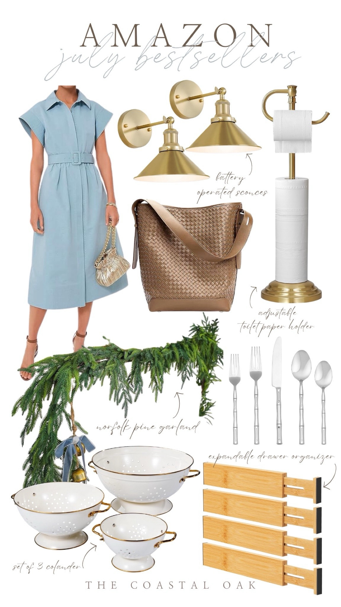 Weekly bestsellers on Amazon 

Tuckernuck look for less handbag brown purse bathroom lighting organization silverware sconce kitchen 

#LTKHome #LTKStyleTip