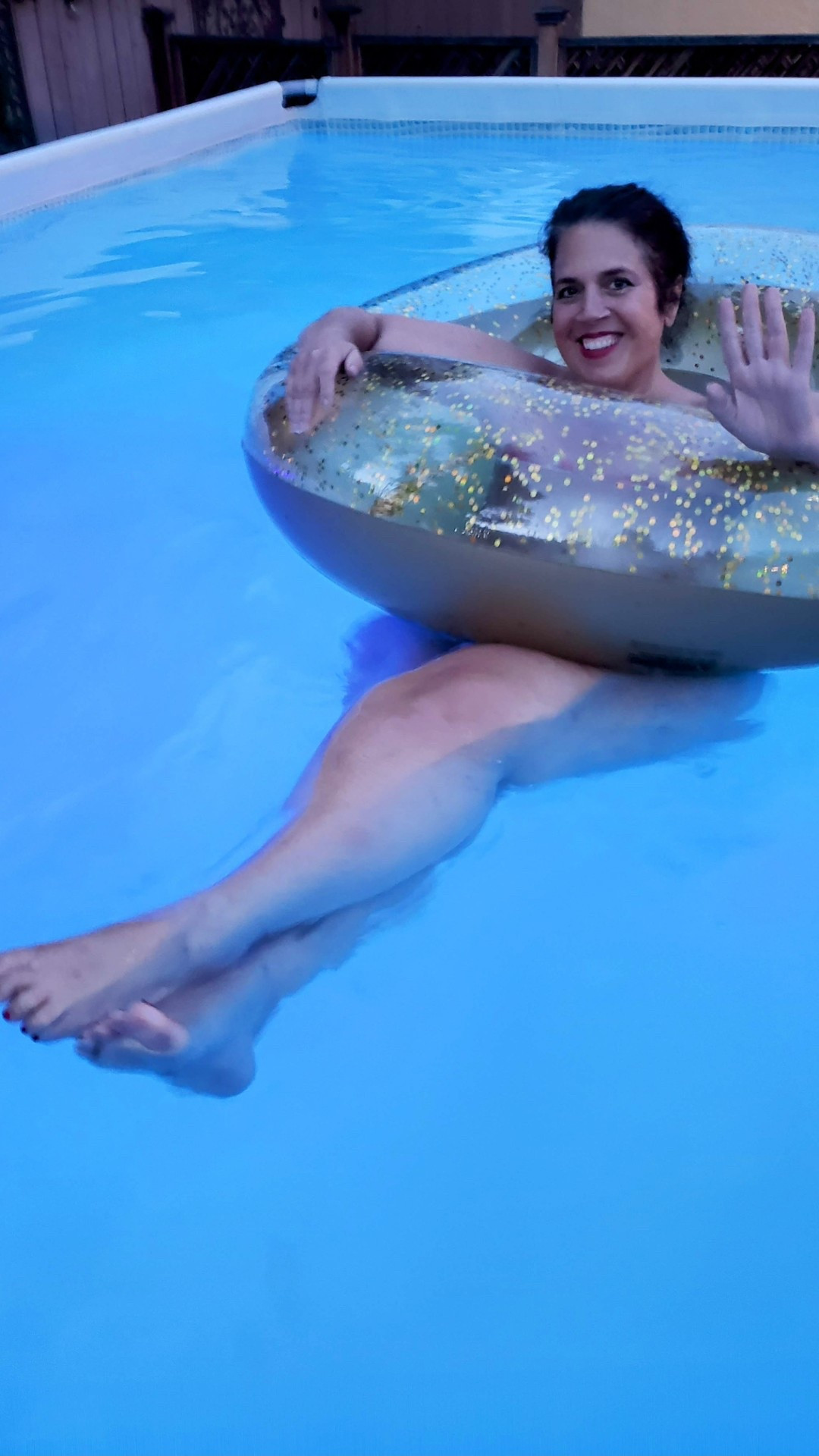 PoolCandy Gold Glitter Giant Pool … curated on LTK