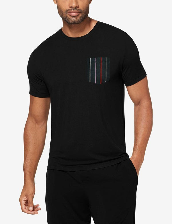 Second Skin Sleep Crew Neck Pocket Tee | Tommy John