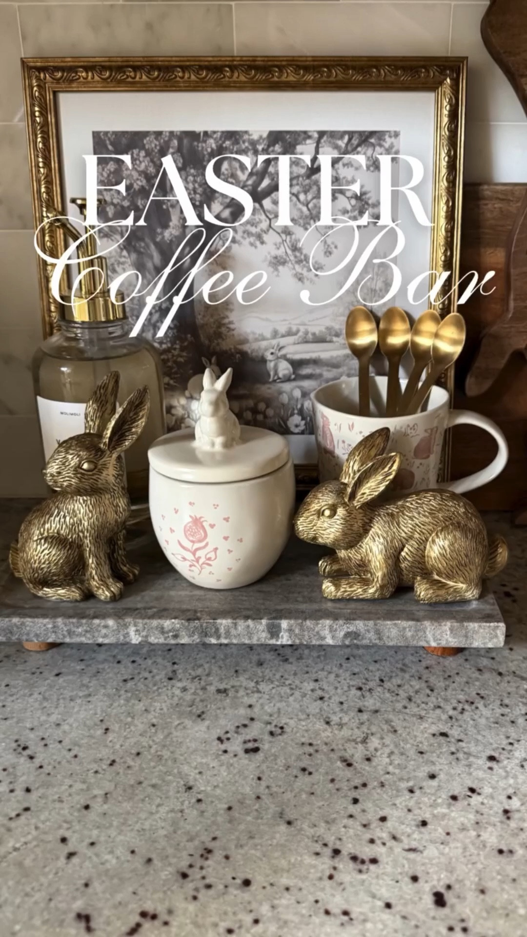 🌸 Turning my coffee station into a little Easter moment 🐰☕

One of my favorite ways to welcome a new season into our home is by restyling my coffee bar, and this Easter setup might be my favorite yet.

It’s such a simple way to make your everyday coffee routine feel a little more special for spring and Easter.

Follow along for more seasonal decor finds + simple styling ideas for your home 🤍



#springdecor
#easterdecor
#coffeebarstyling
#easterdecorating
#coffeestation
walmartfinds
seasonaldecor
targetfinds

#LTKSeasonal #LTKHome