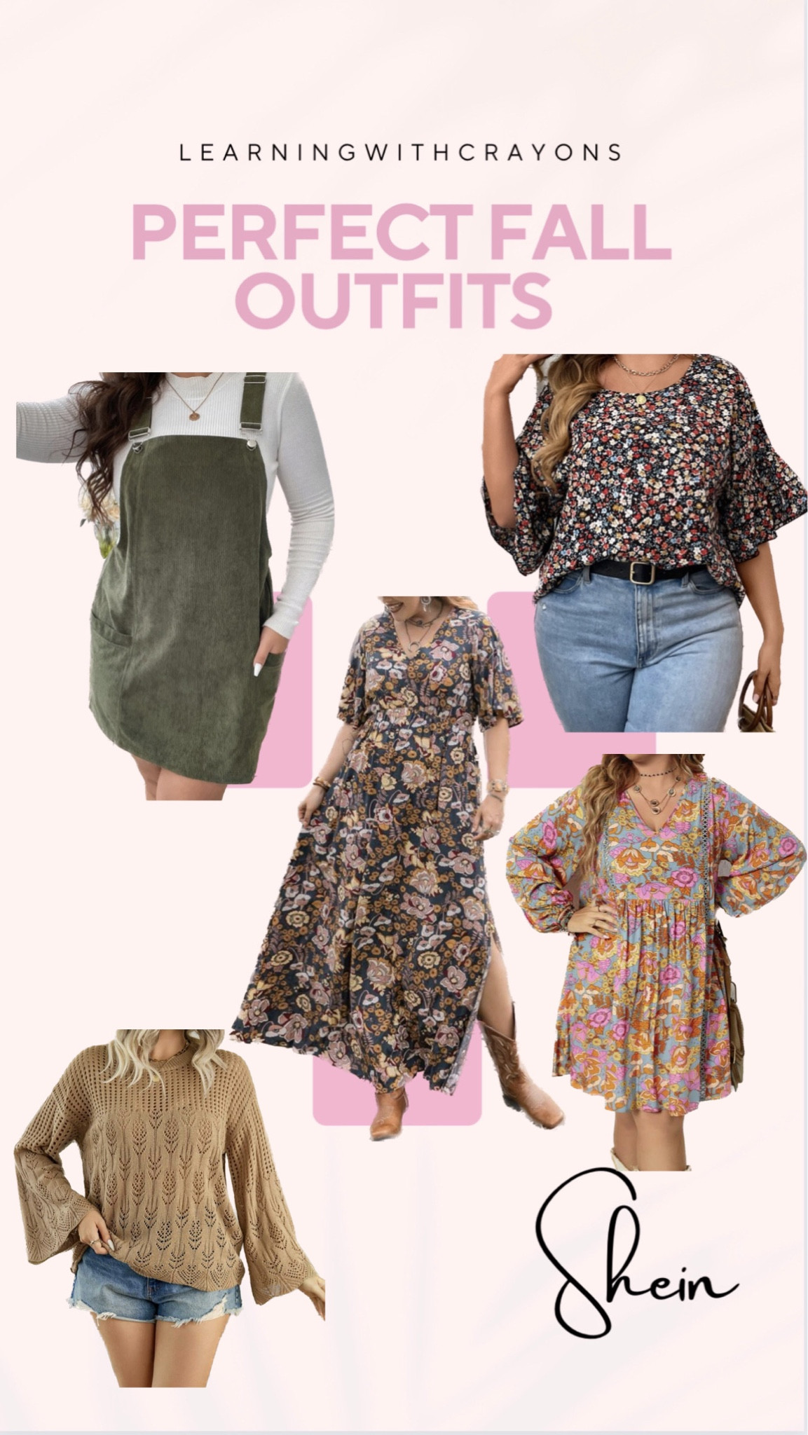 Plus Size fall outfits from Shein 

#LTKplussize #LTKSeasonal #LTKfindsunder50