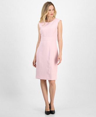 Women's Sleeveless Princess-Seam Sheath Dress, Regular & Petite | Macy's