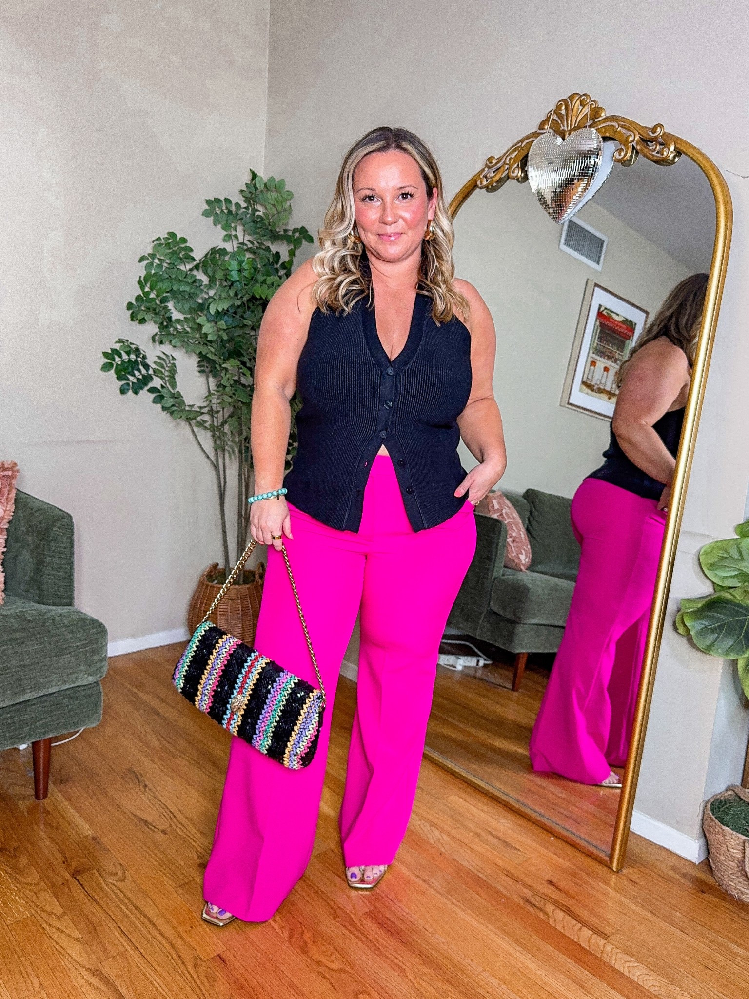 Express BOGO half off sale! 
Trousers size 14 PETITE 
Abercrombie top size LARGE 

Date night outfit, workwear style, trousers, petite styles, spring style, spring outfit 

#LTKPetite #LTKSaleAlert #LTKMidsize