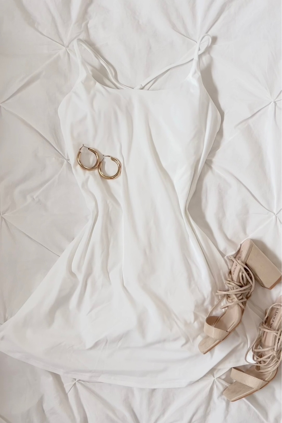 School outfit, winter fashion, 2023 fashion, basics , gold hoops , gold jewelry, outfit inspo , outfit inspiration, spring 2023, spring fashion , dress , white , heels

#LTKfit #LTKstyletip #LTKFind