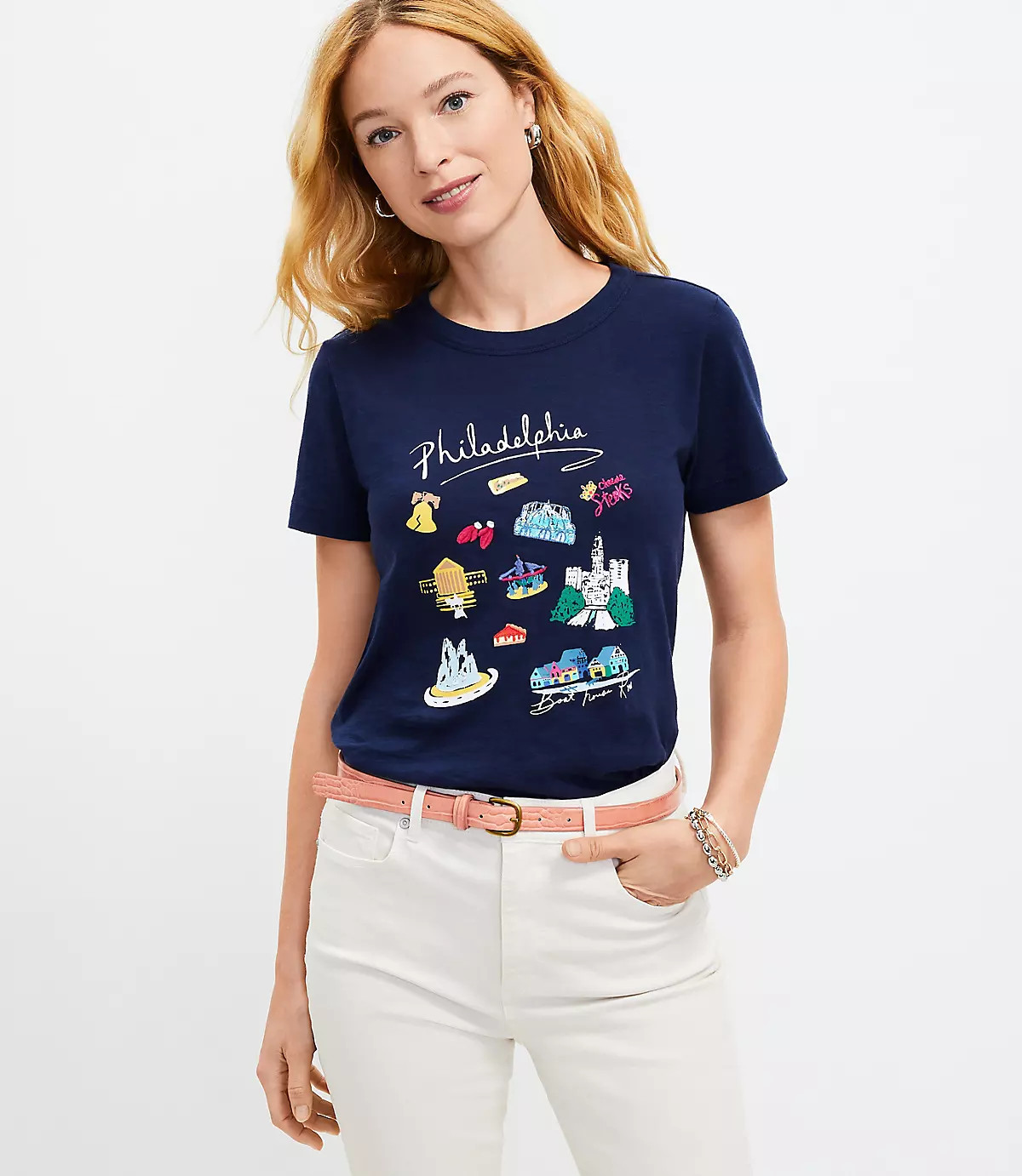 Philly Everyday Crew Tee | LOFT | LOFT