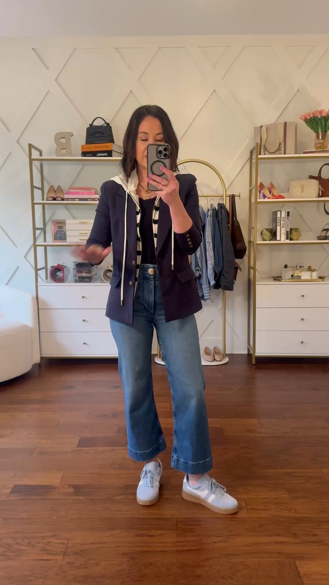 The best blazer with zippered insert that’s removable! Spring casual outfits - petite outfits - use code bestyled10 for 10% off my favorite jewelry from artizan joyeria 

#LTKStyleTip #LTKOver40 #LTKWatchNow