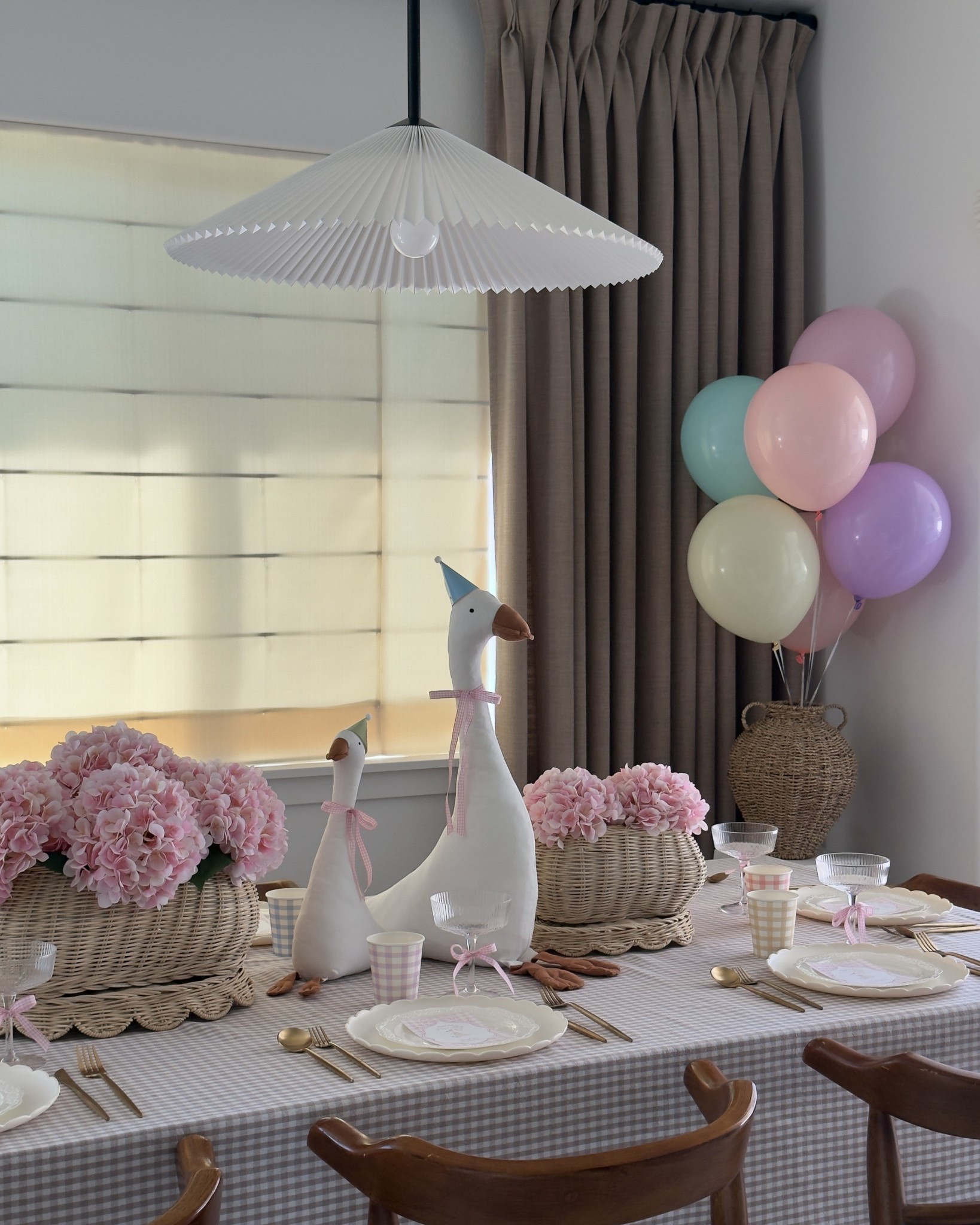 Silly goose kids birthday party theme. Pink gingham pastels 

#LTKKids #LTKParties #LTKSaleAlert