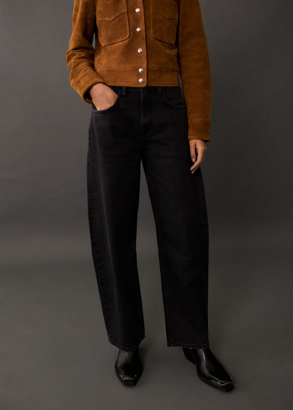 Bet high-rise balloon jeans | Mango (US/MX/AU)