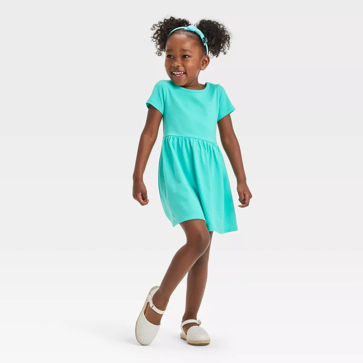 Toddler Girls' Short Sleeve Dress - Cat & Jack™ | Target