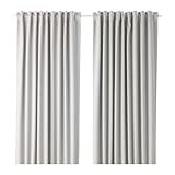 Ikea MAJGULL Block-Out Curtains, 1 Pair, Light Gray 303.467.50 | Amazon (US)