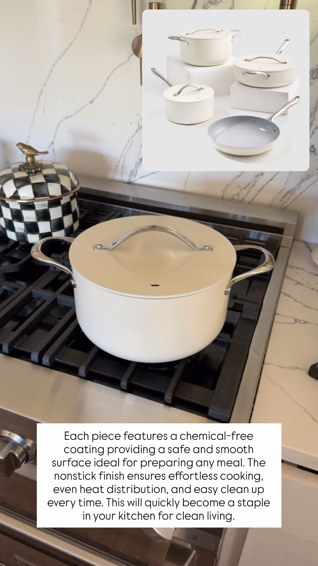 It’s 44% less than traditional retail for this set! It’s really nice cookware and so easy to clean. 

#LTKOver40 #LTKHome